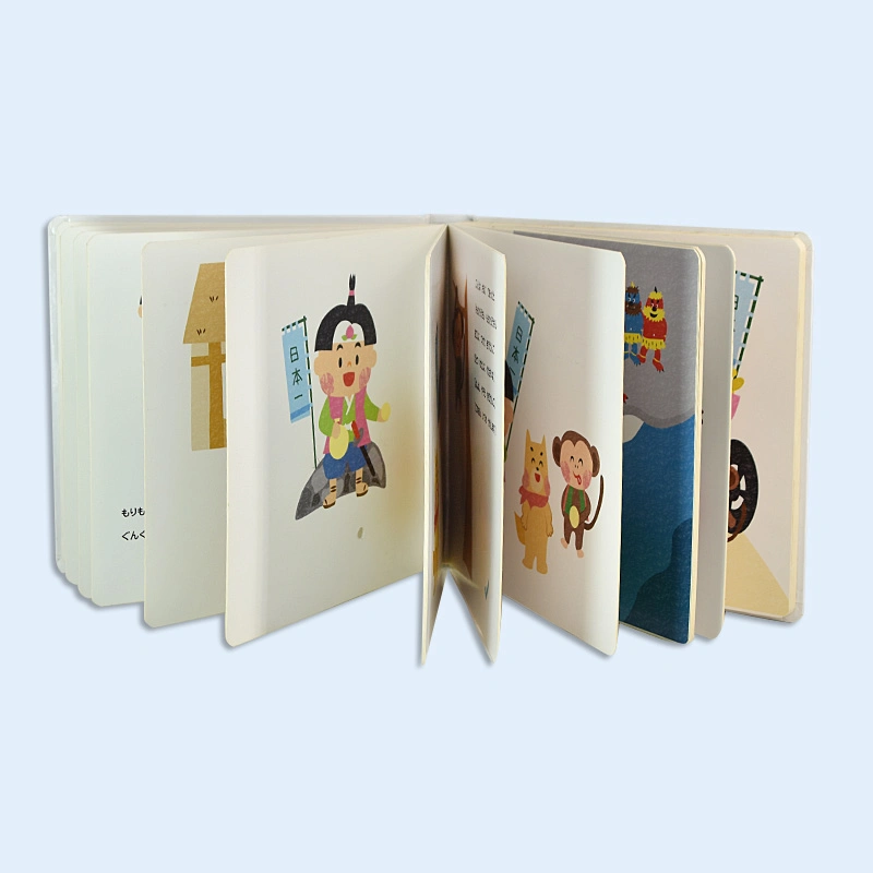 Customized High Quality Cardboard Book Hardcover Sound Book