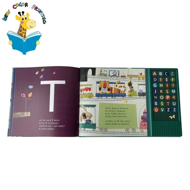 OEM Electronics Push Button Musical Book Children Sound Book