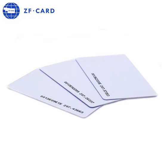 Chip de contato IC Sle4442 Smart PVC em branco cartão branco