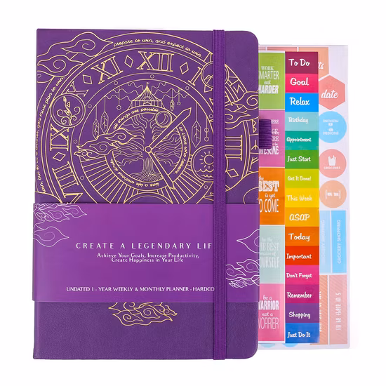 Notebook de couro PU com capa dura de alta qualidade personalizado