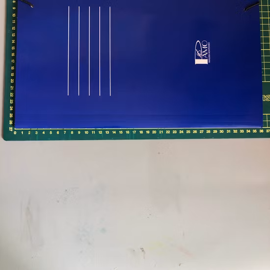 36*23cm FC/A4 Pantone colore pasta de arquivo de papel com logotipo personalizado e cordão